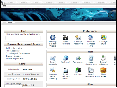 In this tutorial we will be using the IP deny manager. This allows you to block certain IP addresses or ranges from accessing your site.