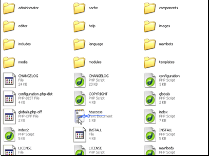 Open the htaccess.txt file.