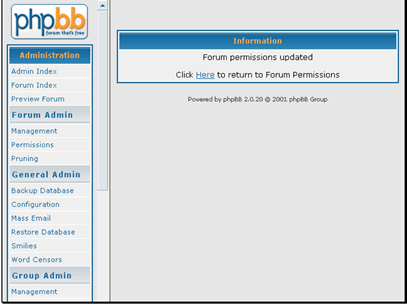 Your permissions have now been updated