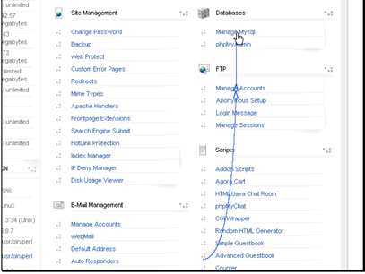 I am using cPanel to create the database. You can use whichever tool you have access to.
Click on Manage MySQL