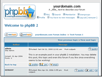In this tutorial we will be sending a private message (PM) to another user.
There are different ways of doing this. When you are in a thread, you will see a PM button when a user posts that you can use. You can also go to the Memberlist and PM a user from there