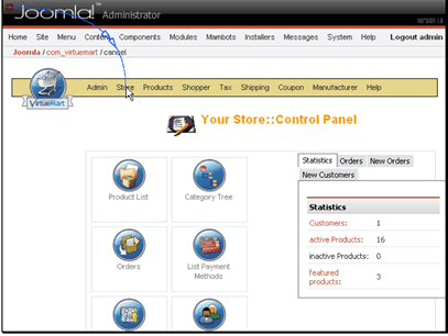 In this tutorial we will be editing our store setup
